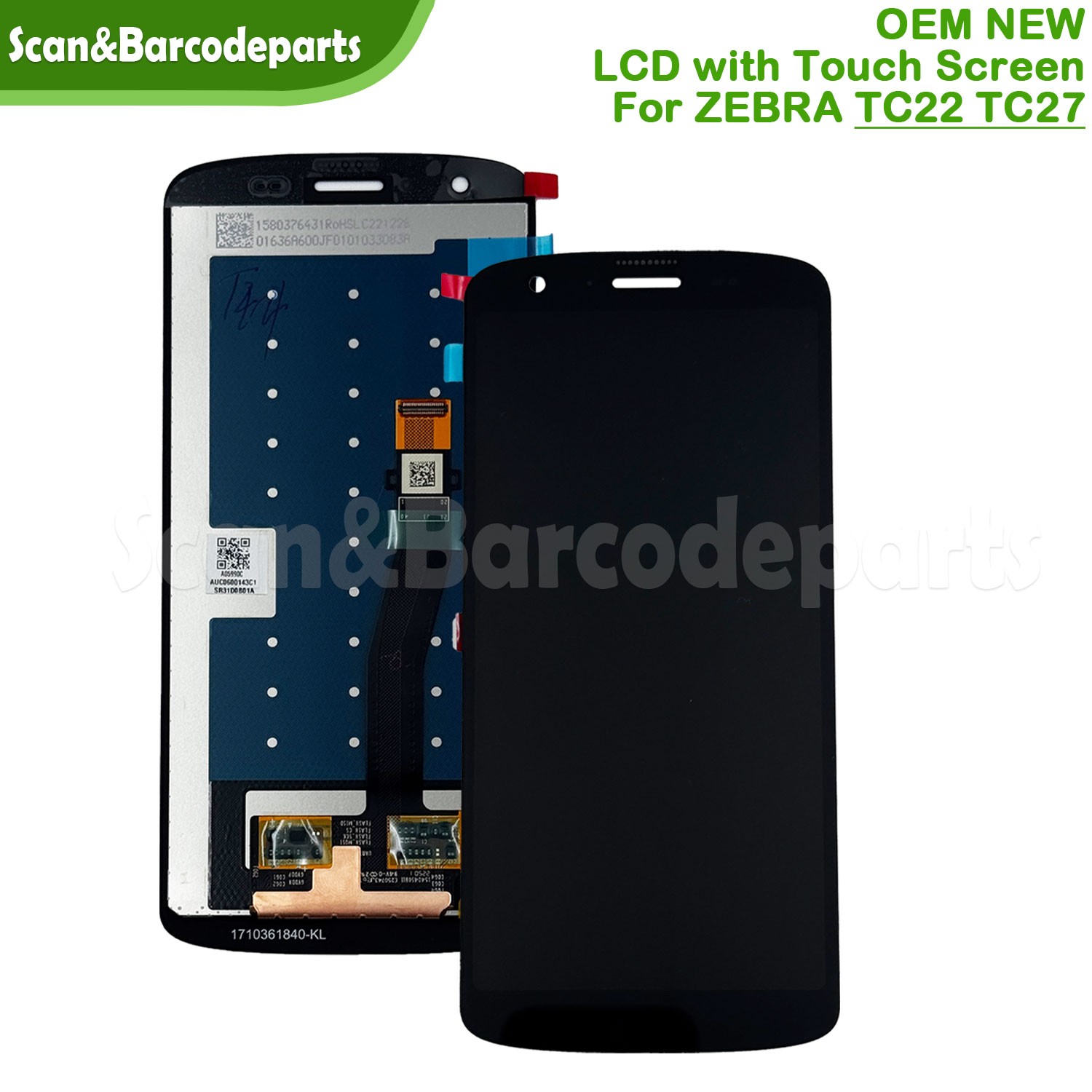 OEM TC22 TC27 LCD Module with Touch Screen for ZEBRA TC22 TC27 Series
