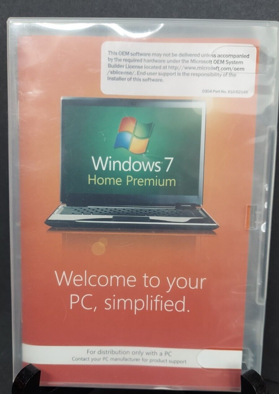 Microsoft Windows 7 Home Premium 32 Bit