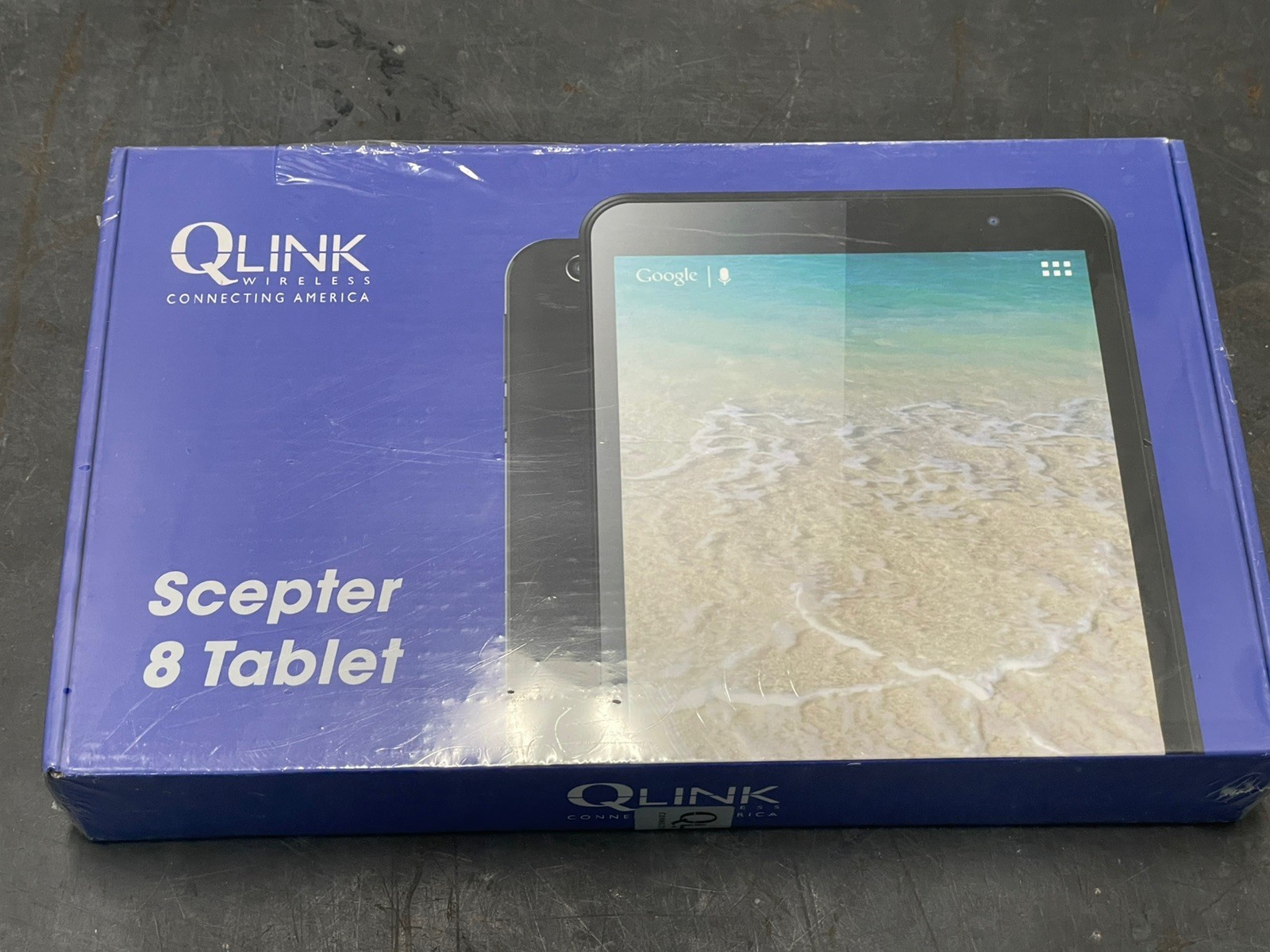 Q Link Scepter 8” Tablet Black Android 12 Go Edition 2GB RAM/16GB ROM New Sealed