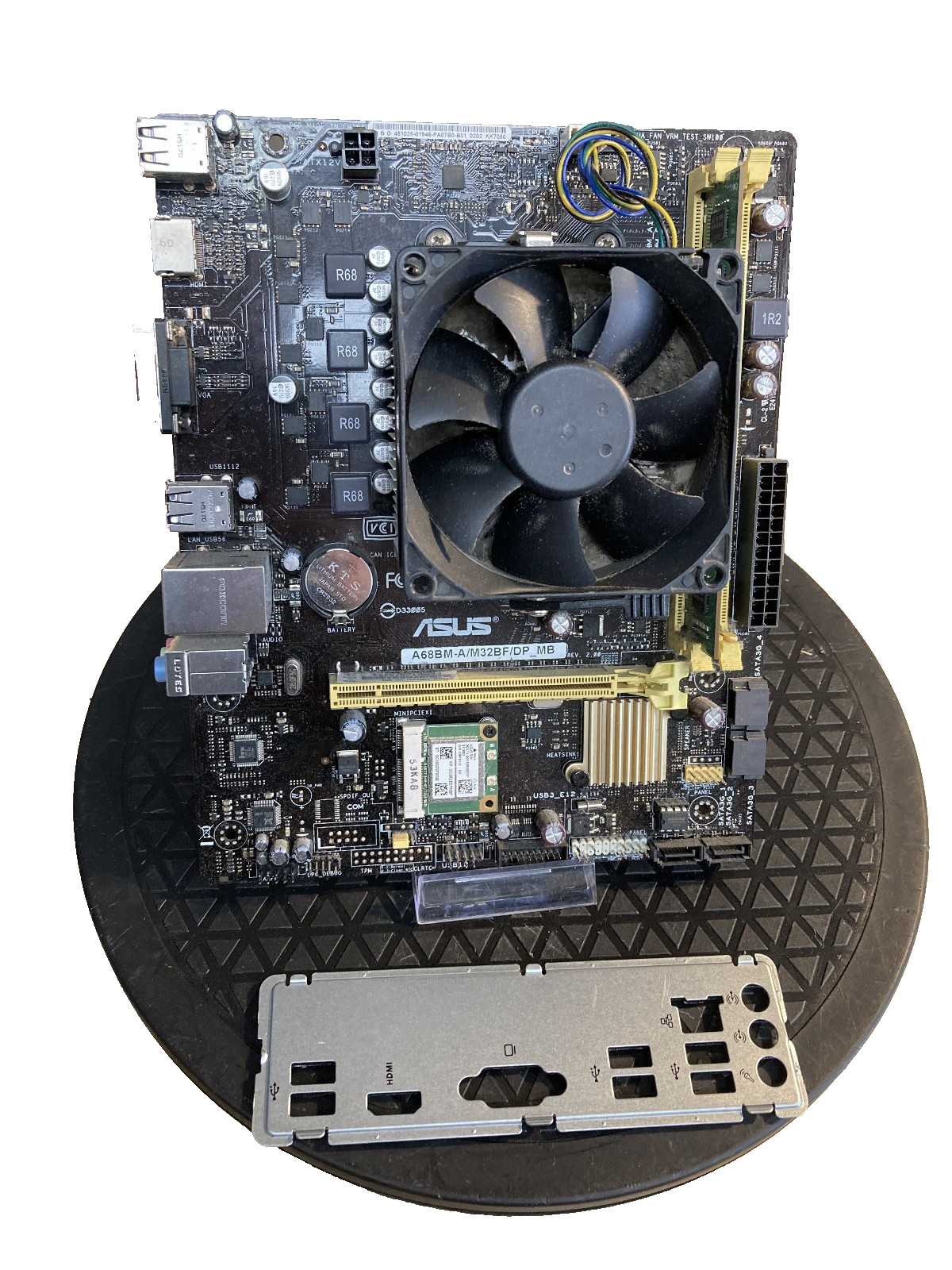 ASUS A68BM-A AMD A10-7800 3.5GHz 8GB RAM DDR3 M32BF/DP_MB mATX & I/O Shield