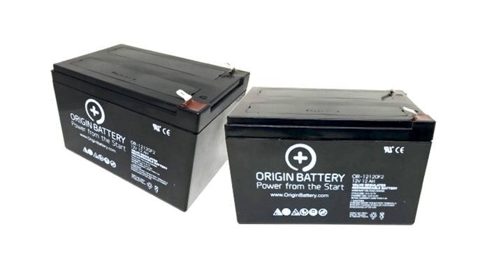 Tripplite RBC6A Battery Replacement - 2 Pack 12V 12AH SLA AGM UPS Series