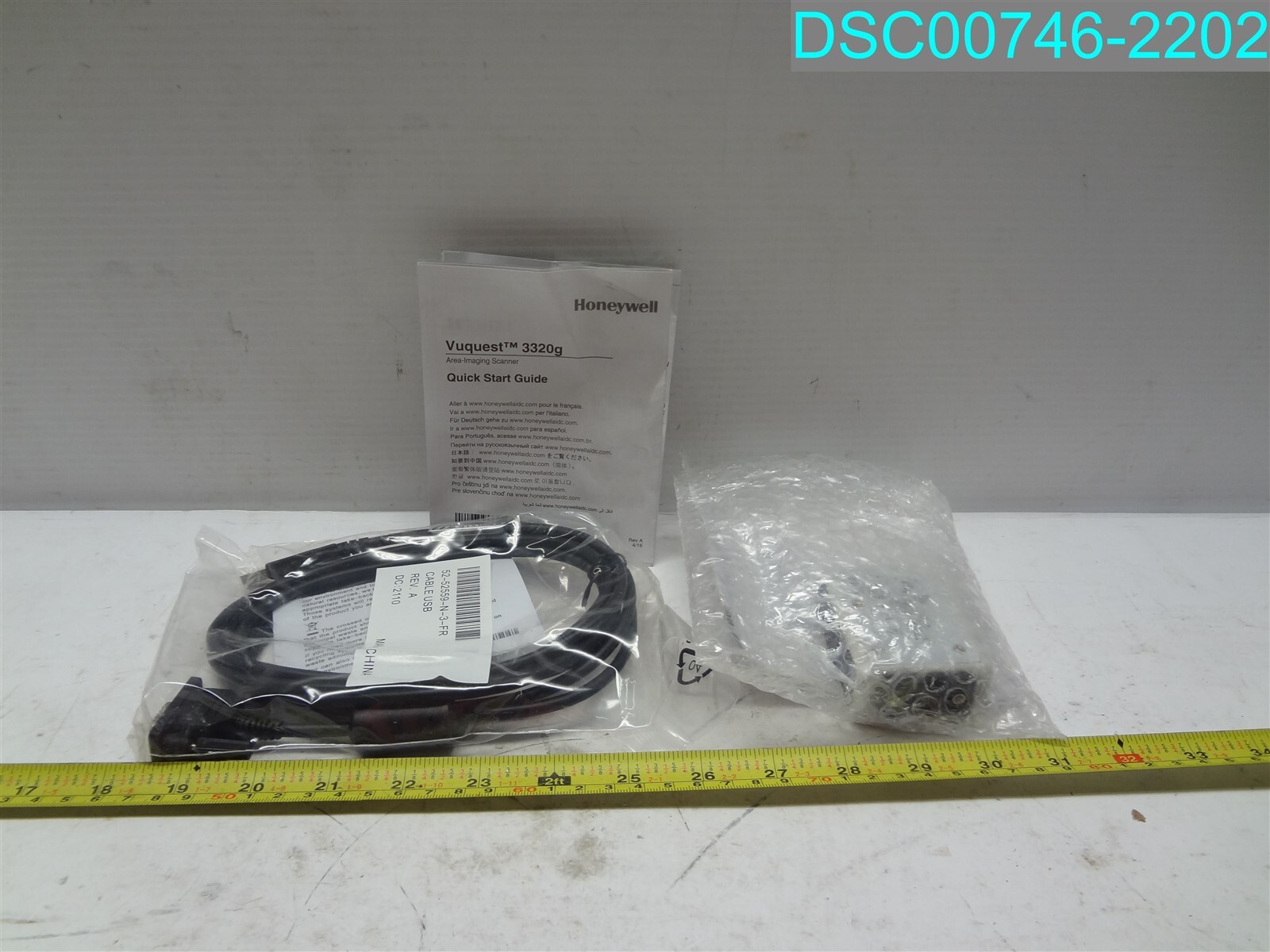 Honeywell 3320g-4usb-0 Vuquest 3320g 1d 2d USB BARCODE KIT