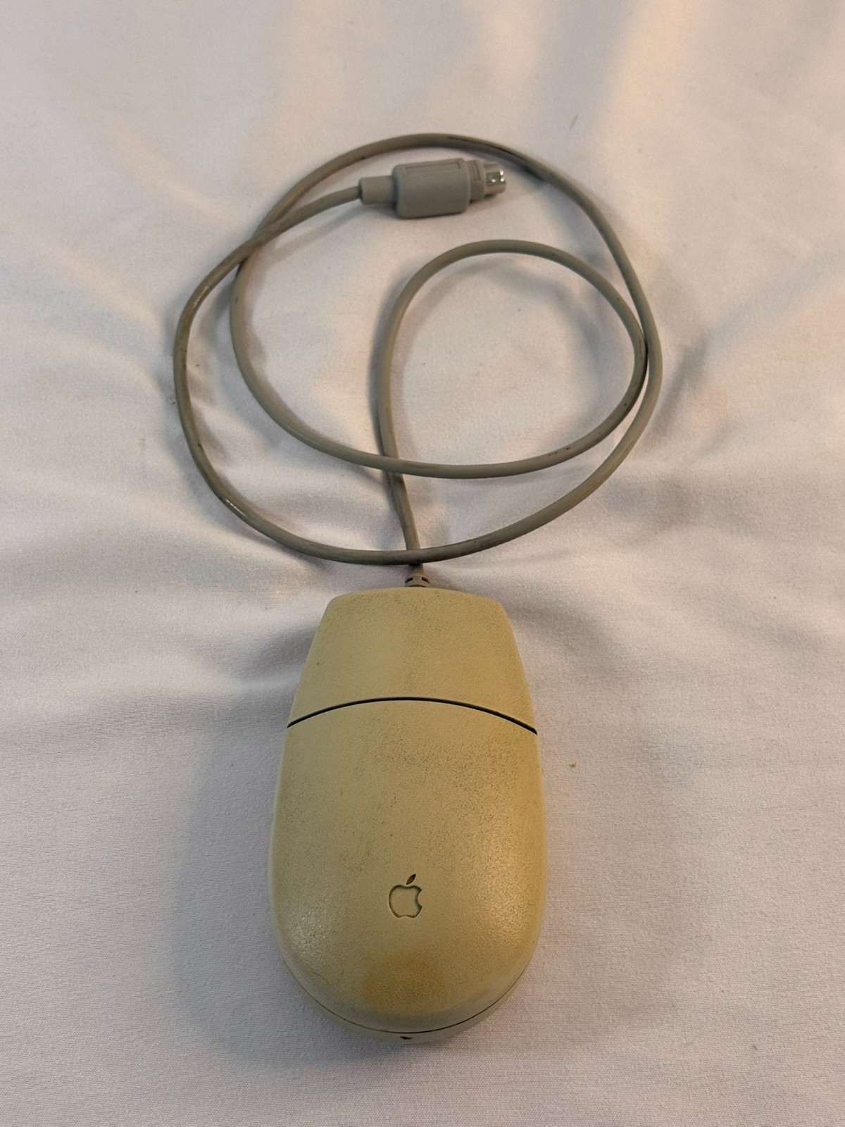 Vintage Apple Desktop Bus Mouse II M2706 ADB Macintosh IIgs Tested Working