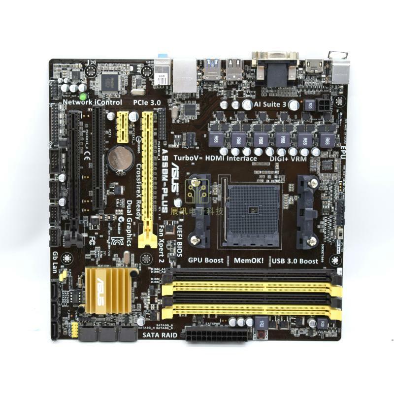 For ASUS A55BM-PLUS Motherboard FM2/FM2+ DDR3 Mainboard