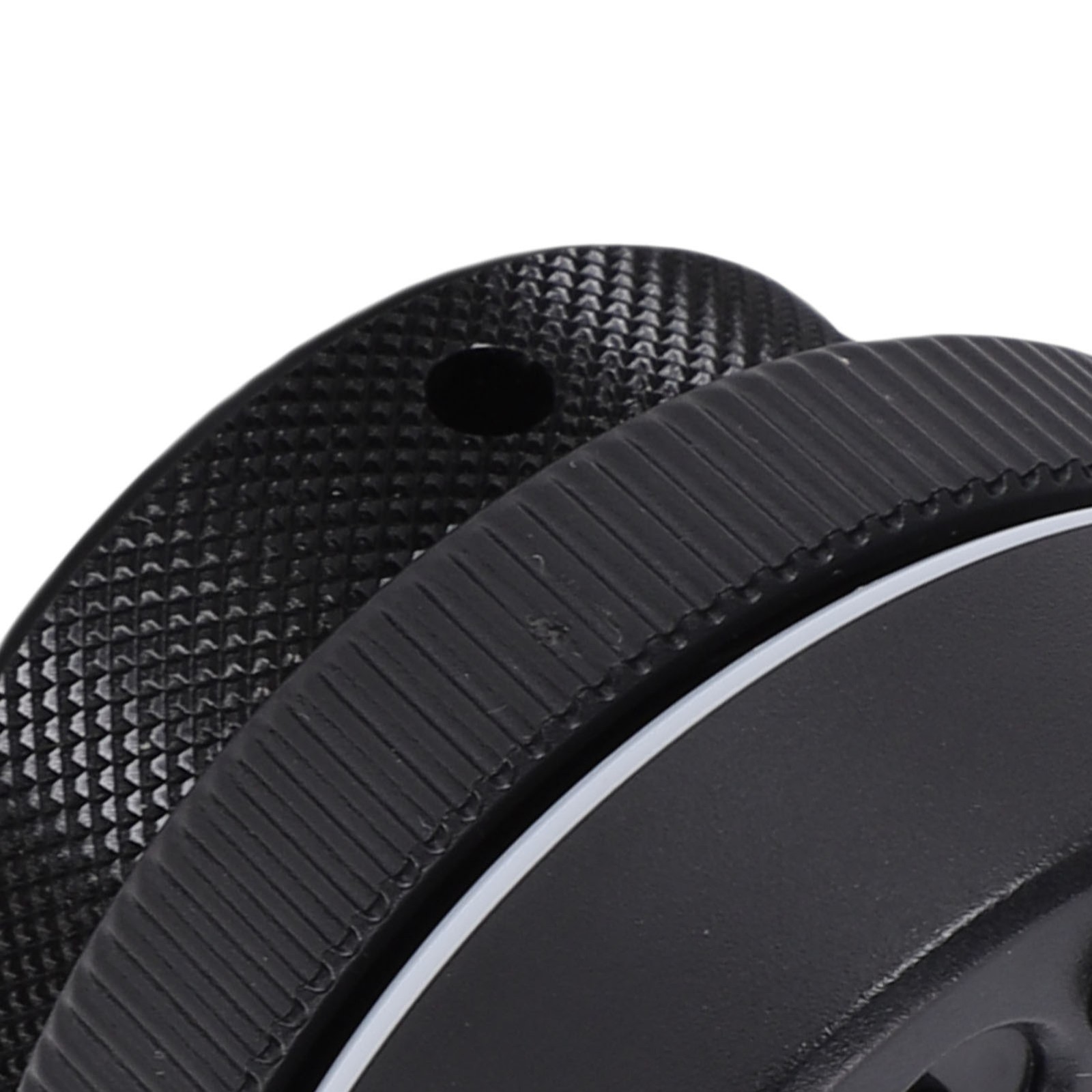 2-Customizable Knob With RGB Light For Volume Control Black