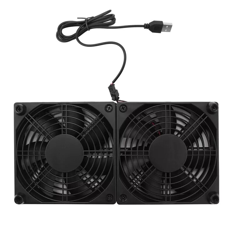 240mm 5V USB Cooling Fan DIY PC Cooler for Router TV Box