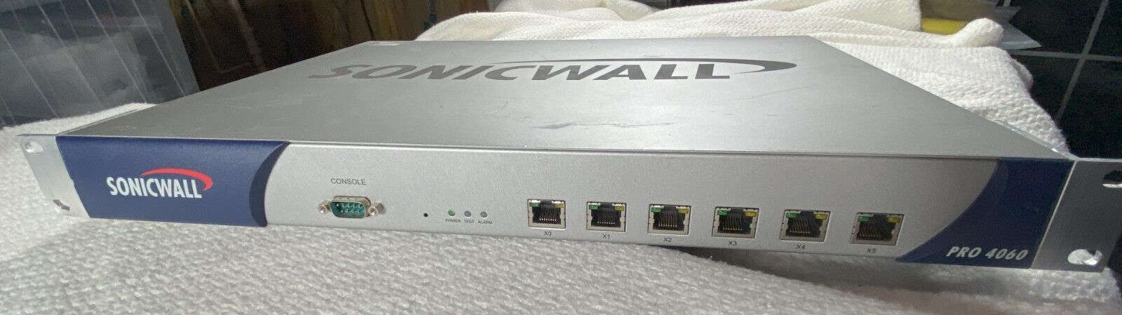 Sonicwall Pro 4060 Firewall and VPN Network Security Appliance w/ Rack Ears