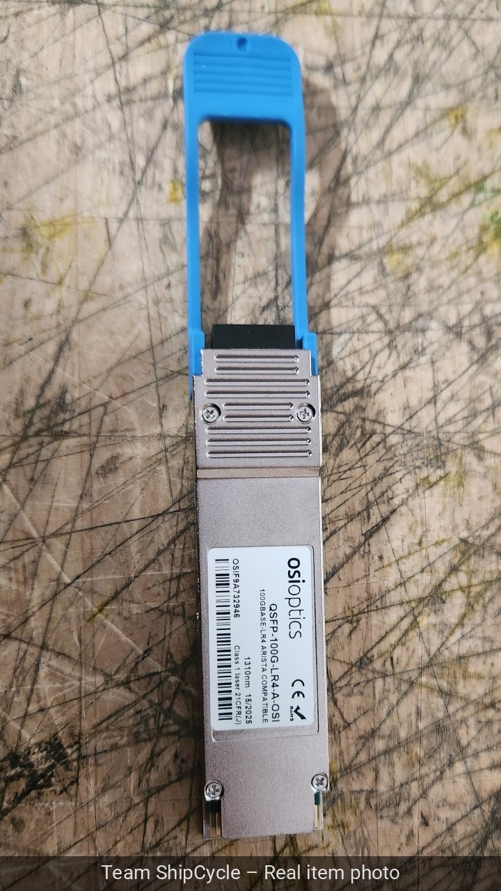U92439 Cisco QSFP100GLR4S QSFP 100GBASELR4 SARISTA Class Transceiver Mod G1N