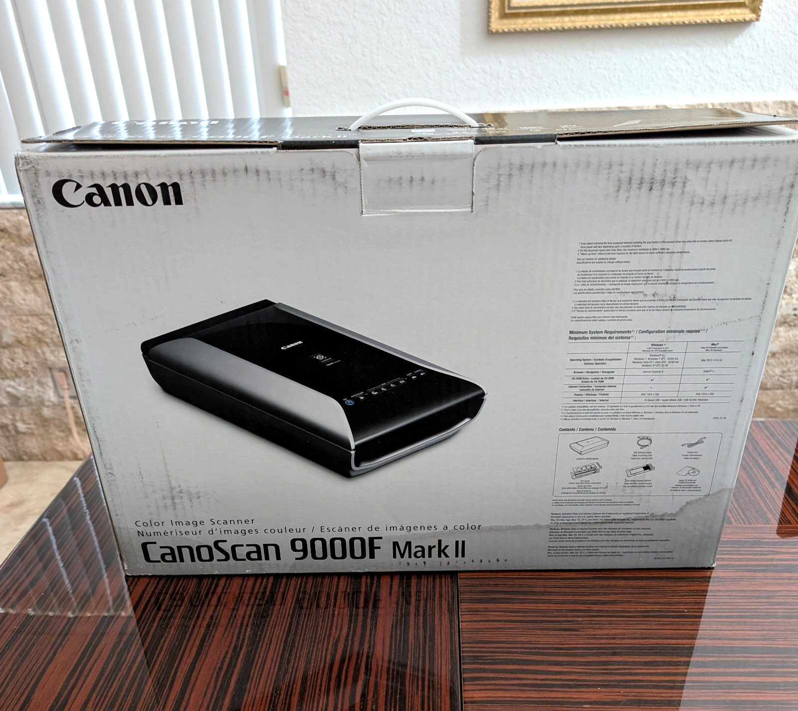NEW Canon CanoScan 9000F Mark II Photo Film Negative Slide Color Scanner