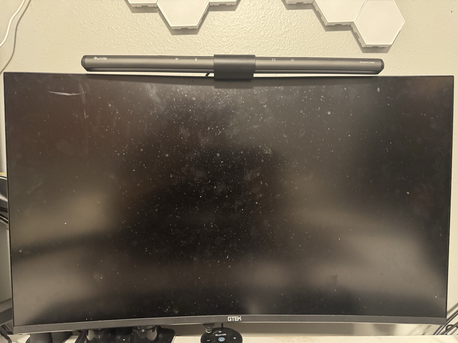 GTek 280Hz Gaming Monitor, 27 Inch Frameless Display Full HD 1920 x 1080P, Curve