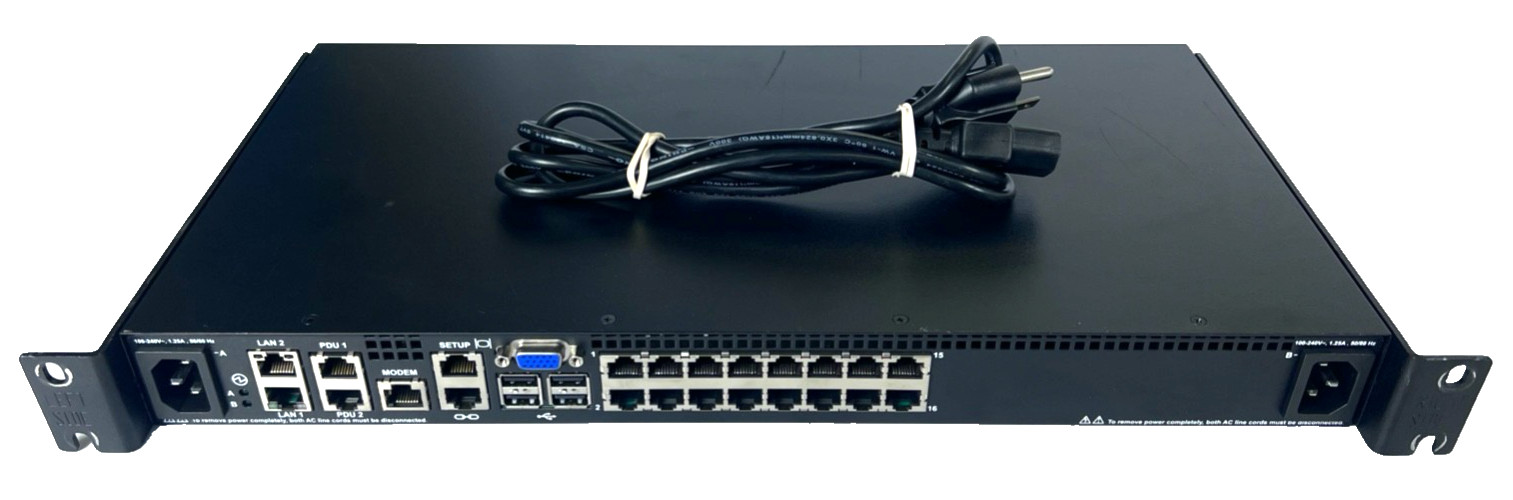 IBM 1754-HC1 16-Ports Managed KVM Console Switch 46M5376