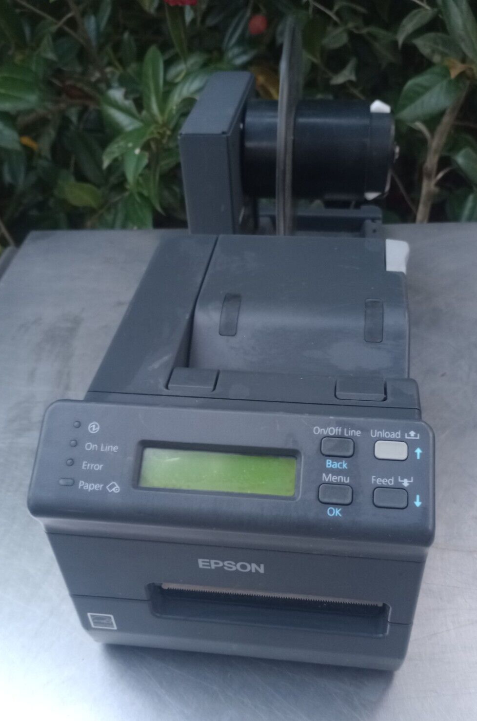 Epson TM-L500A M254A Boarding Pass & Baggage Tag Printer power supply & tag reel