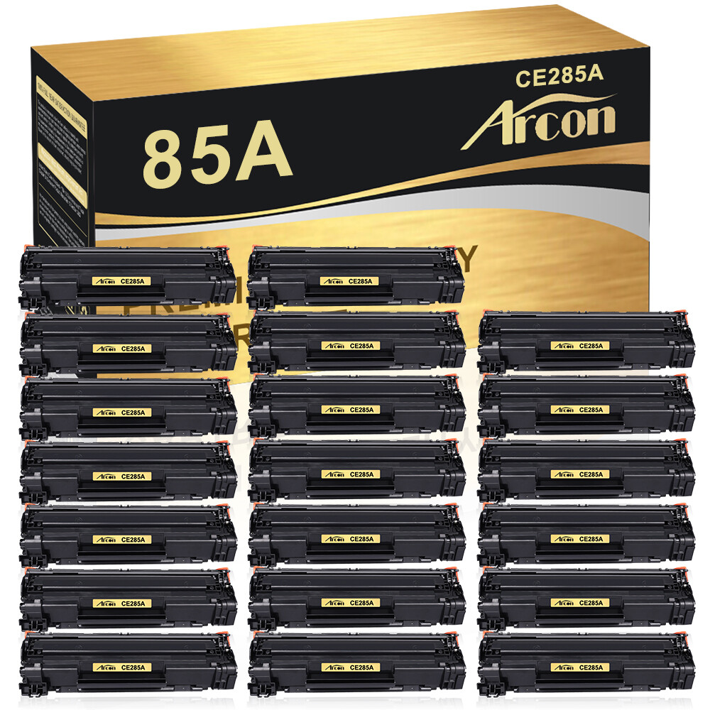 20 Pack CE285A 85A Toner Cartridges For HP Laserjet M1217nfw M1212F MFP Printer