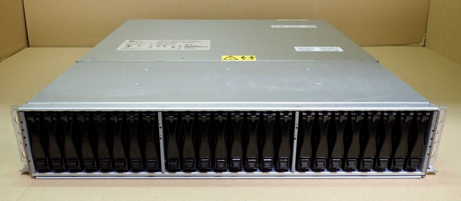 NetApp DE5600 24-Bay Storage Array with 24x 800GB SSD Dual Controller Dual PSU