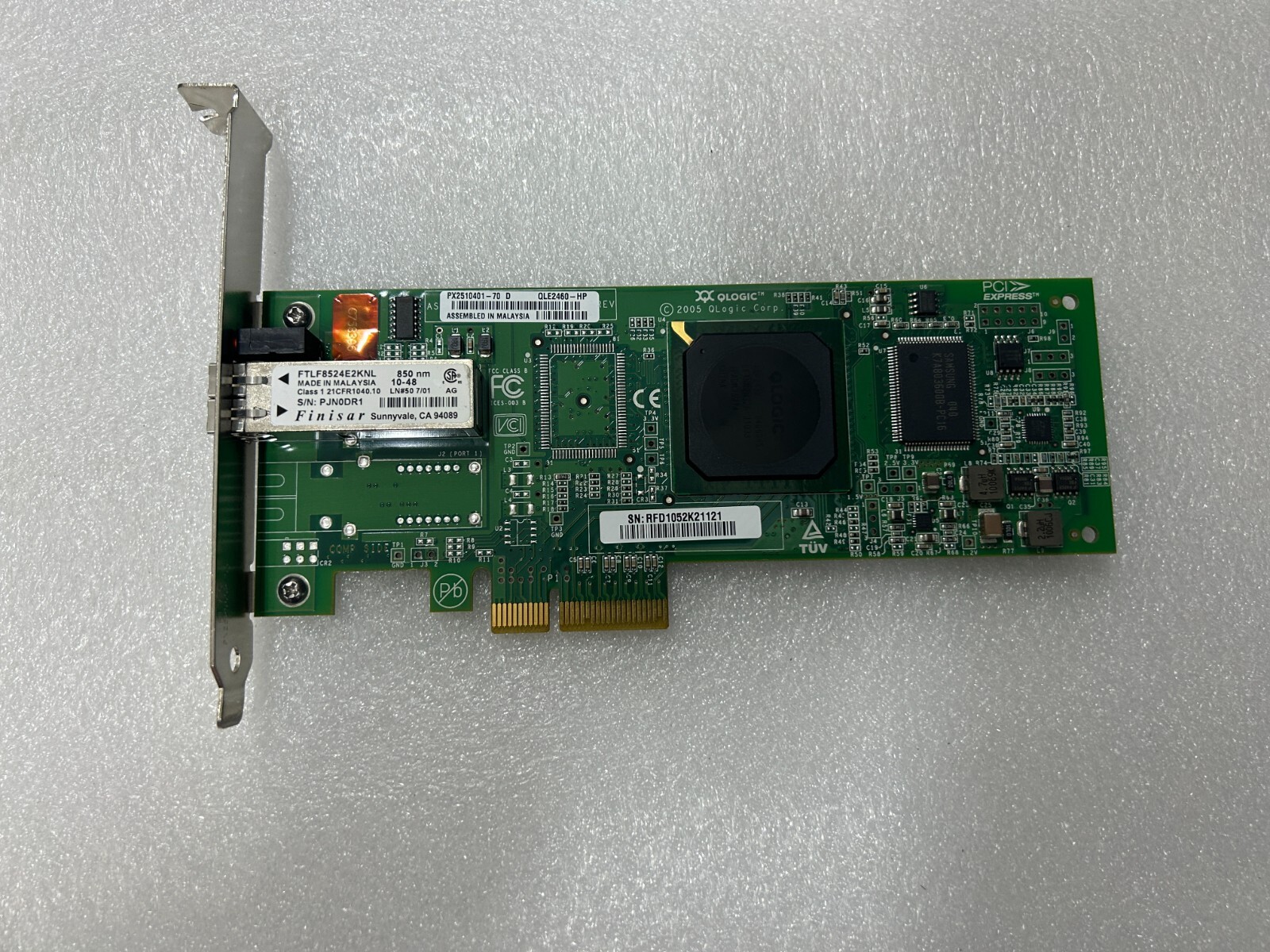 HP QLE2460-HP 4Gbps PCI-Express Fibre Channel Card 407620-001