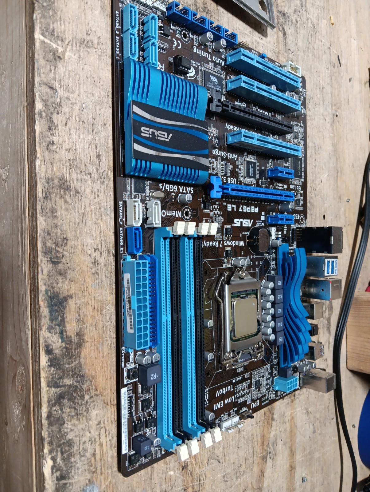 Motherboard  for ASUS P8P67 LE  Intel P67 LGA1155 DDR3 I/O Shield XU