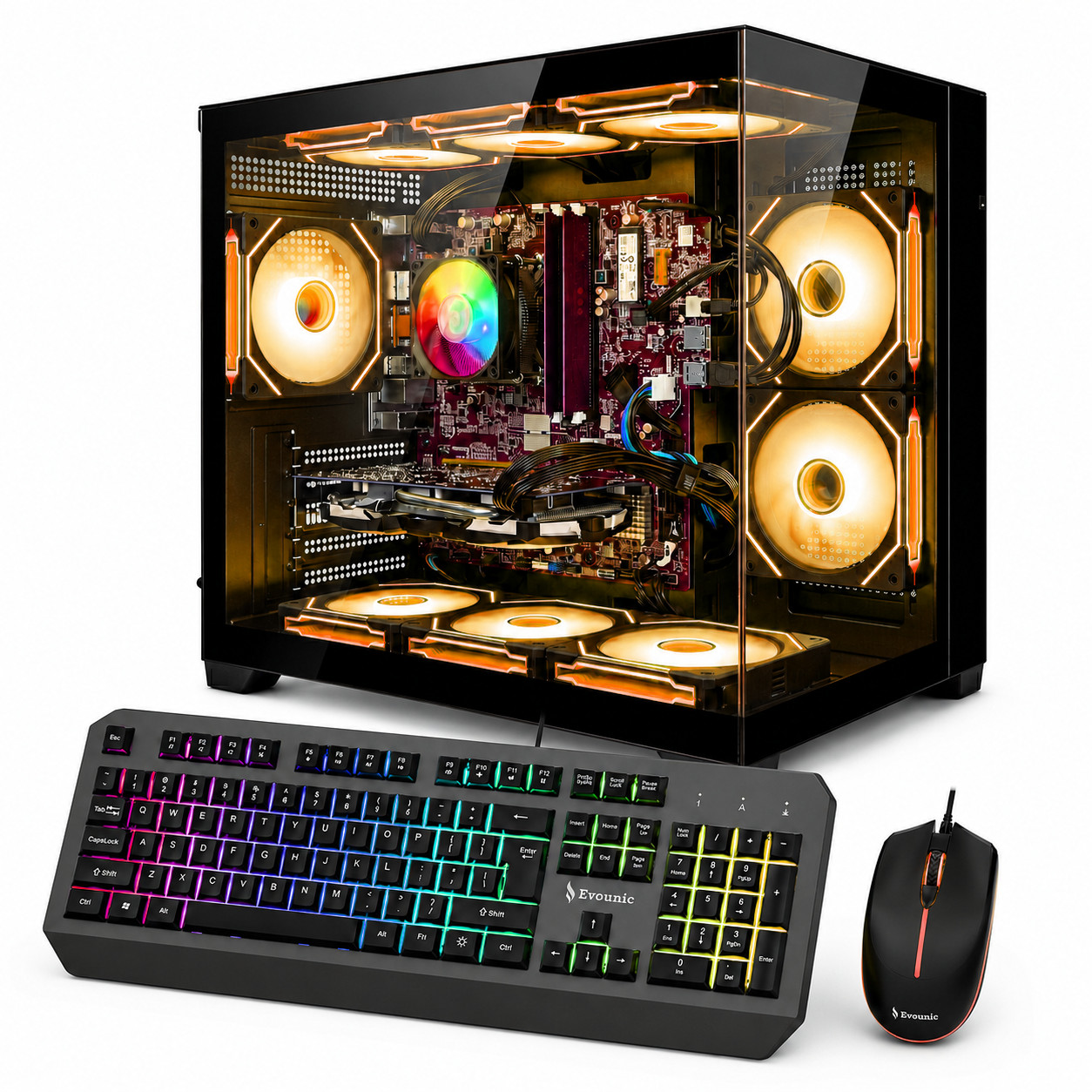 Custom Build Gaming PC  i7-12700KF RTX 3050 32GB RAM 1TB SSD Win11 WiFi6 BT5.4