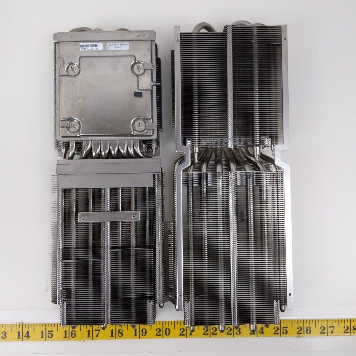 Computer GPU Heatsink For Graphics Card Cooler OEM Aluminum Copper Nickel Plated
