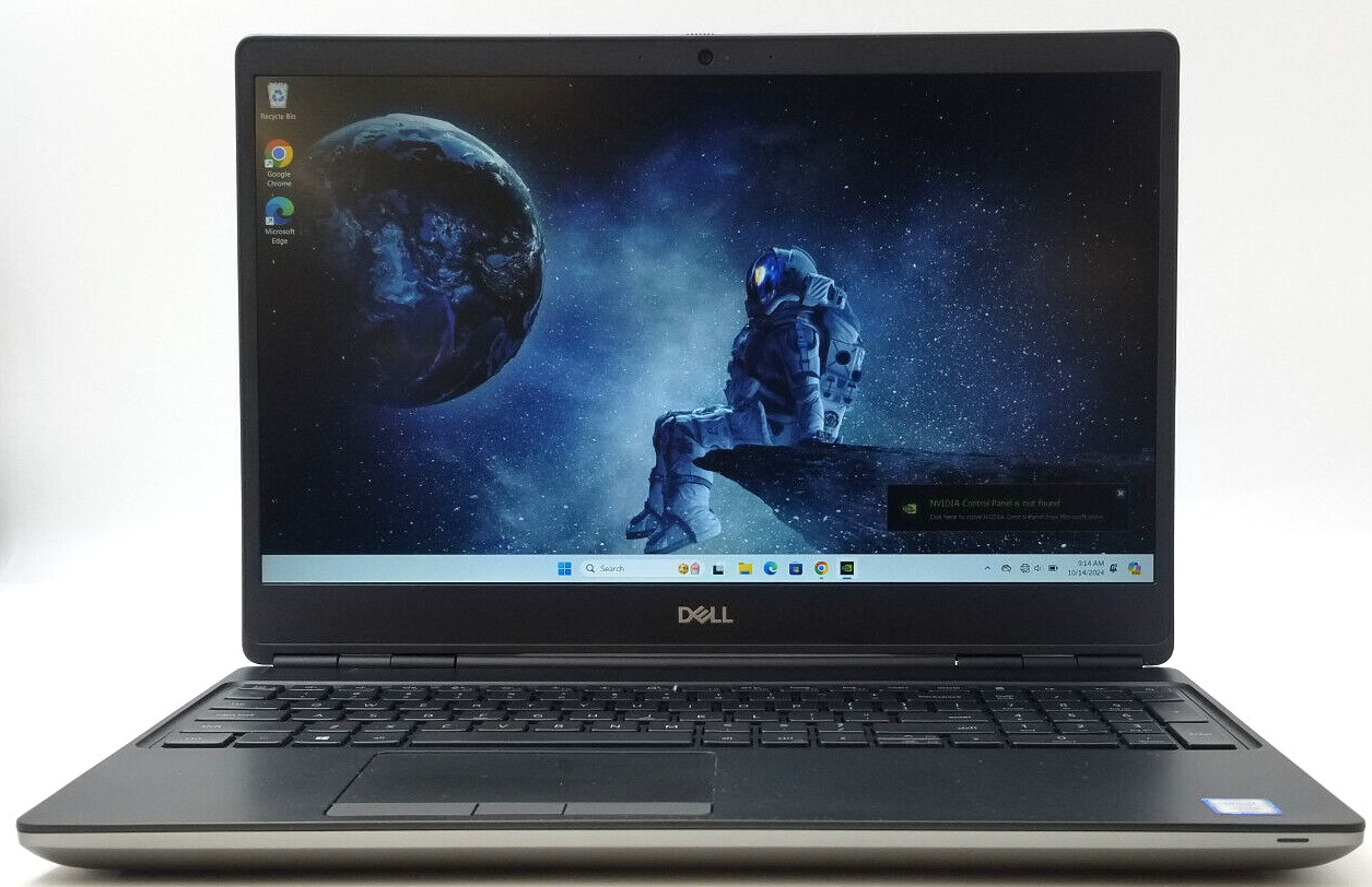 Dell Precision 15.5" 7550 Laptop PC Intel Xeon 32GB Ram 512GB NVMe Quadro T2000.