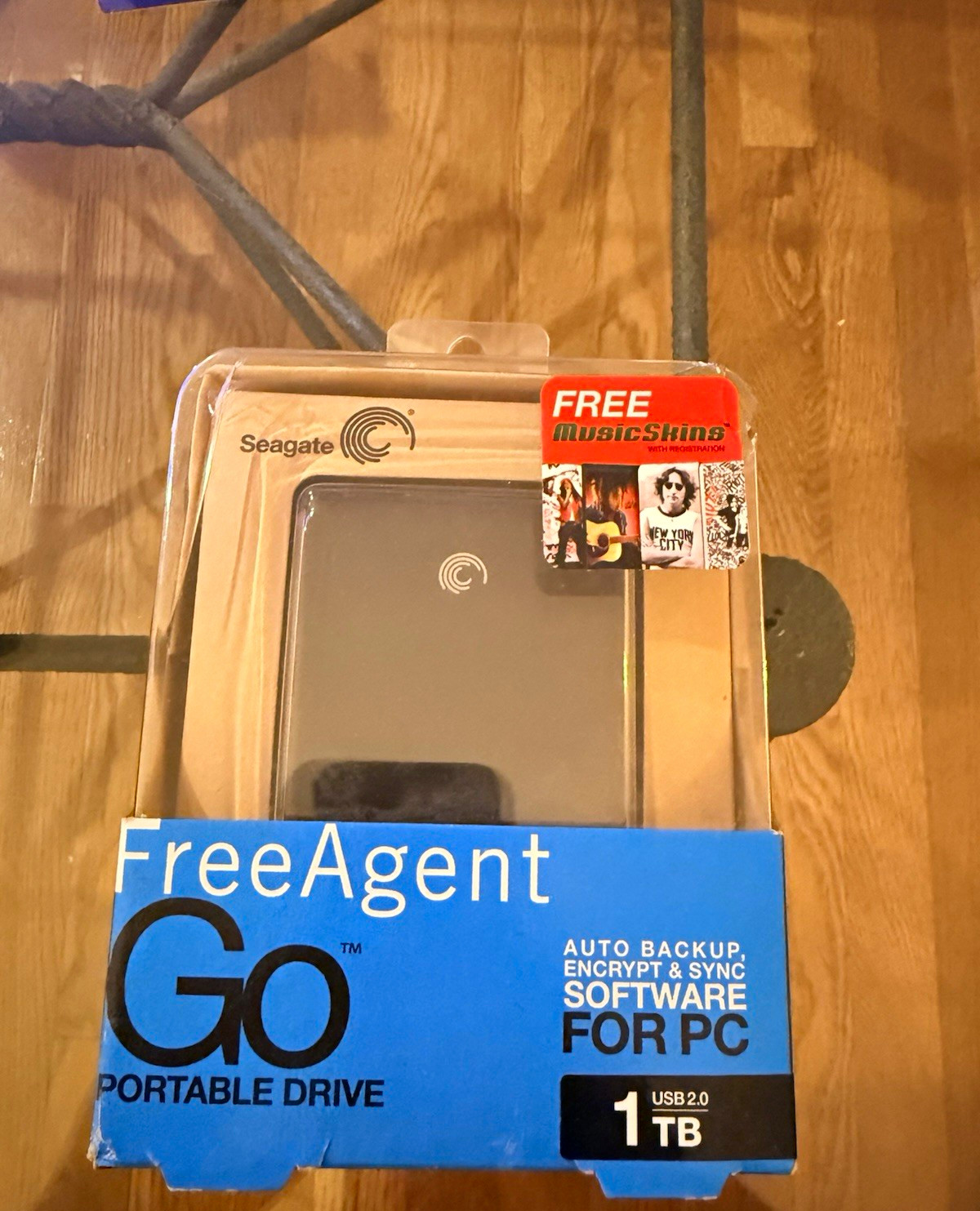 Seagate FreeAgent Go 1TB USB 2.0 2.5" Portable/External HDD Hard Disk Drive