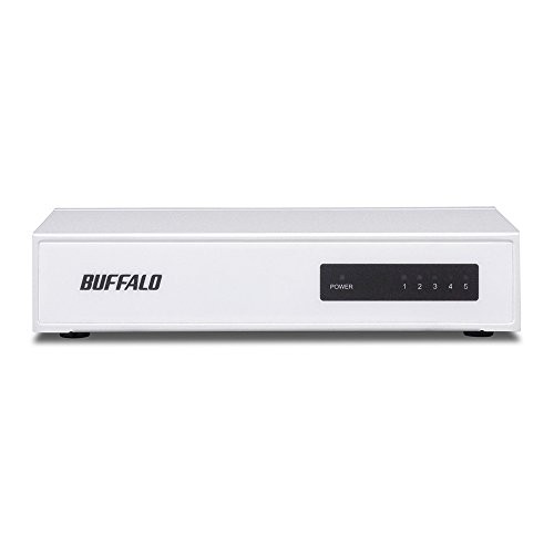 Buffalo BUFFALO 10/100Mbps compatible metal casing built-in power supply 5-port