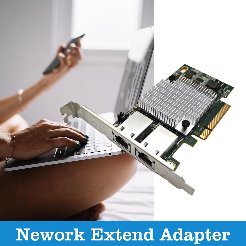 For Intel X540-T2 X540-AT2 10G PCI-E Dual RJ45 Ports Ethernet Network Adapter