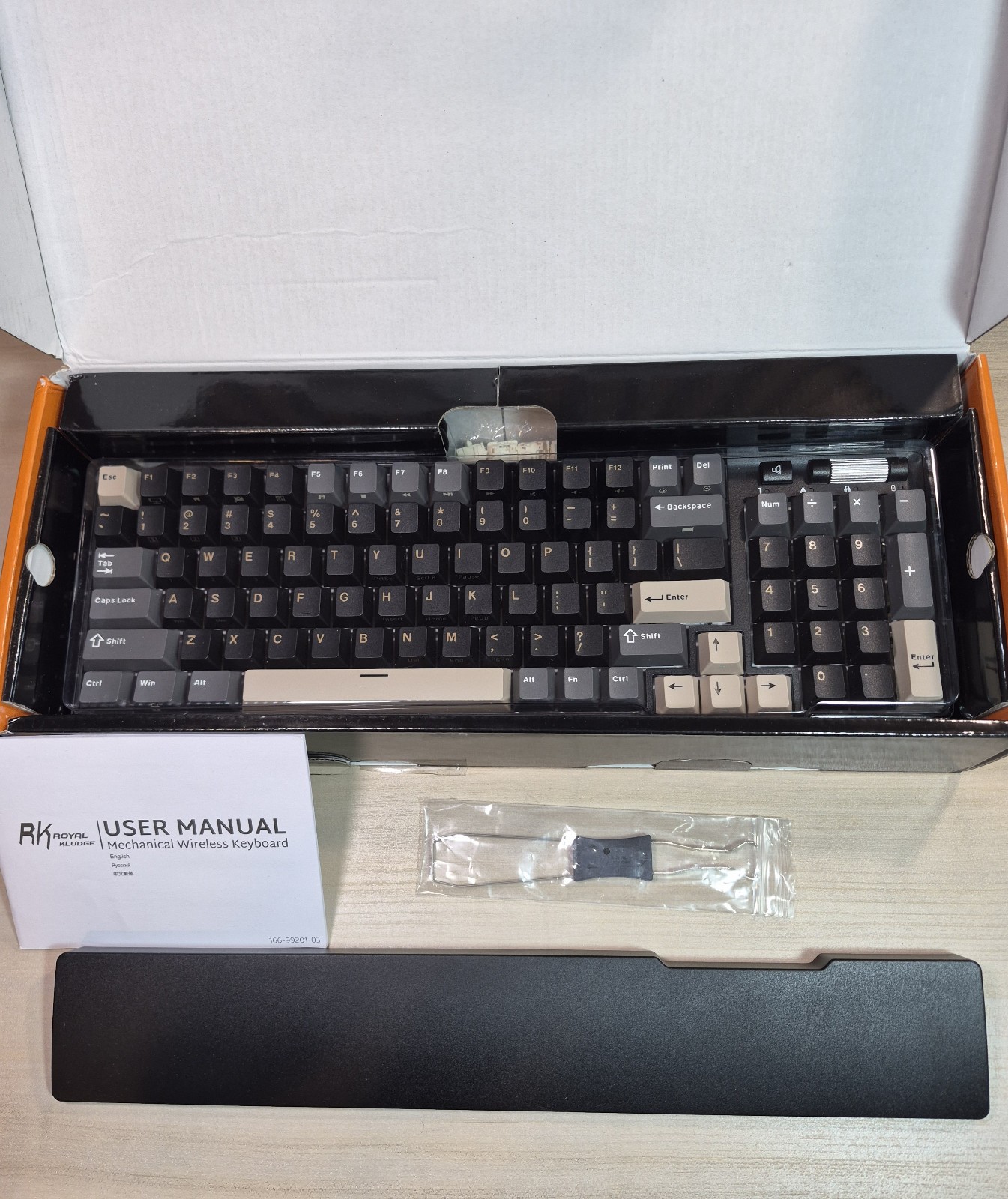 ROYAL KLUDGE N96 WIRELESS MECHANICAL KEYBOARD
