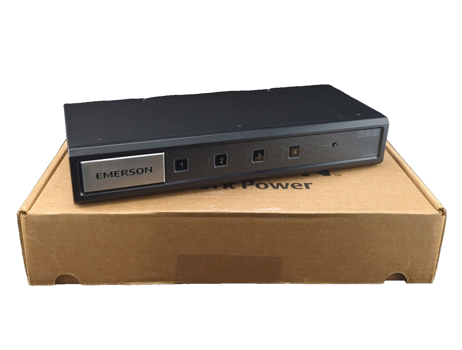 Avocent SC945-001 Emerson Cybex KVM Switch, PS/2 USB 3.0, 4x KVM Port, 1 Local