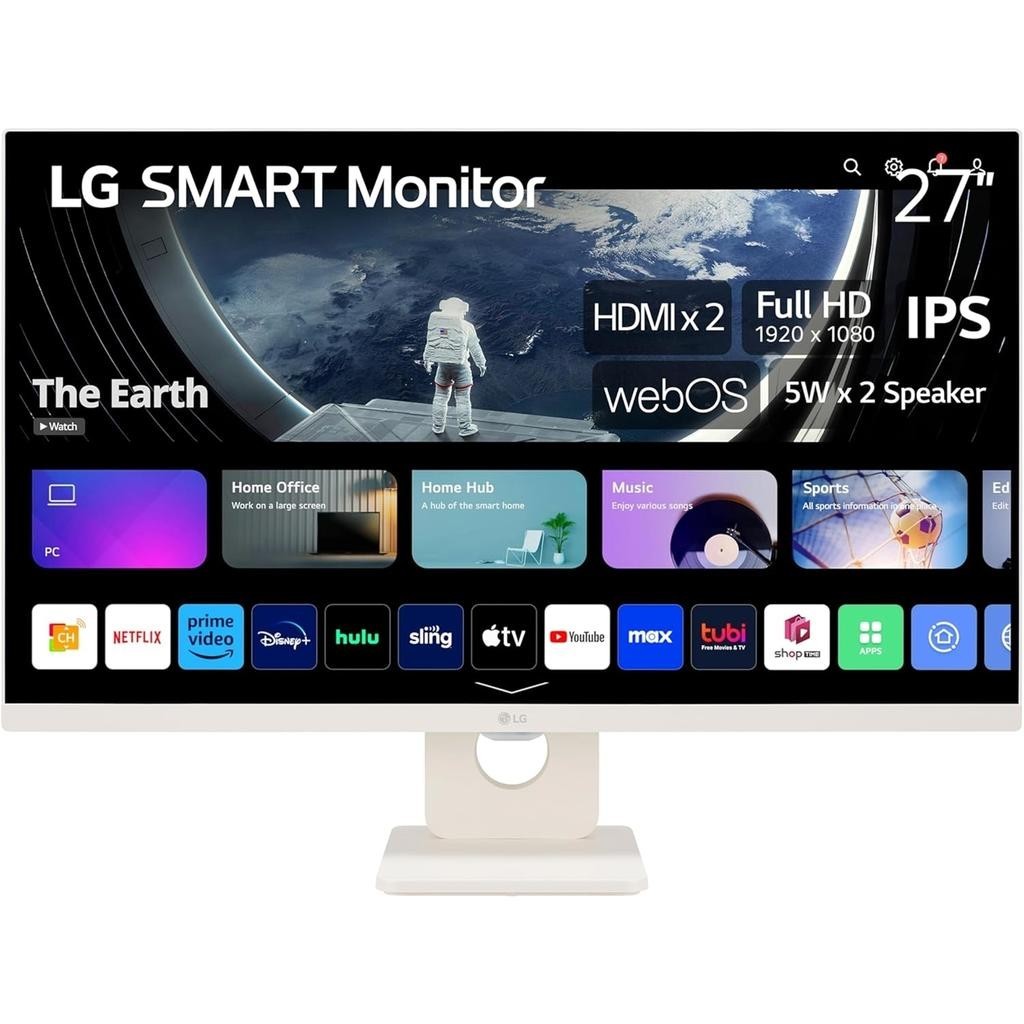 LG 27-inch Monitor 1920 x 1080 LCD 27SR50F-W