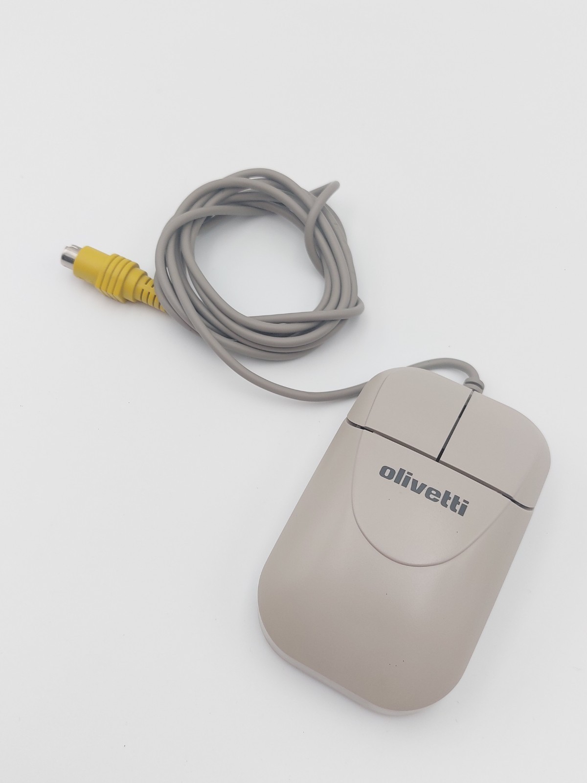 Vintage Olivetti Mouse mod. MUS4J Port PS/2 Retro PC Clean, working