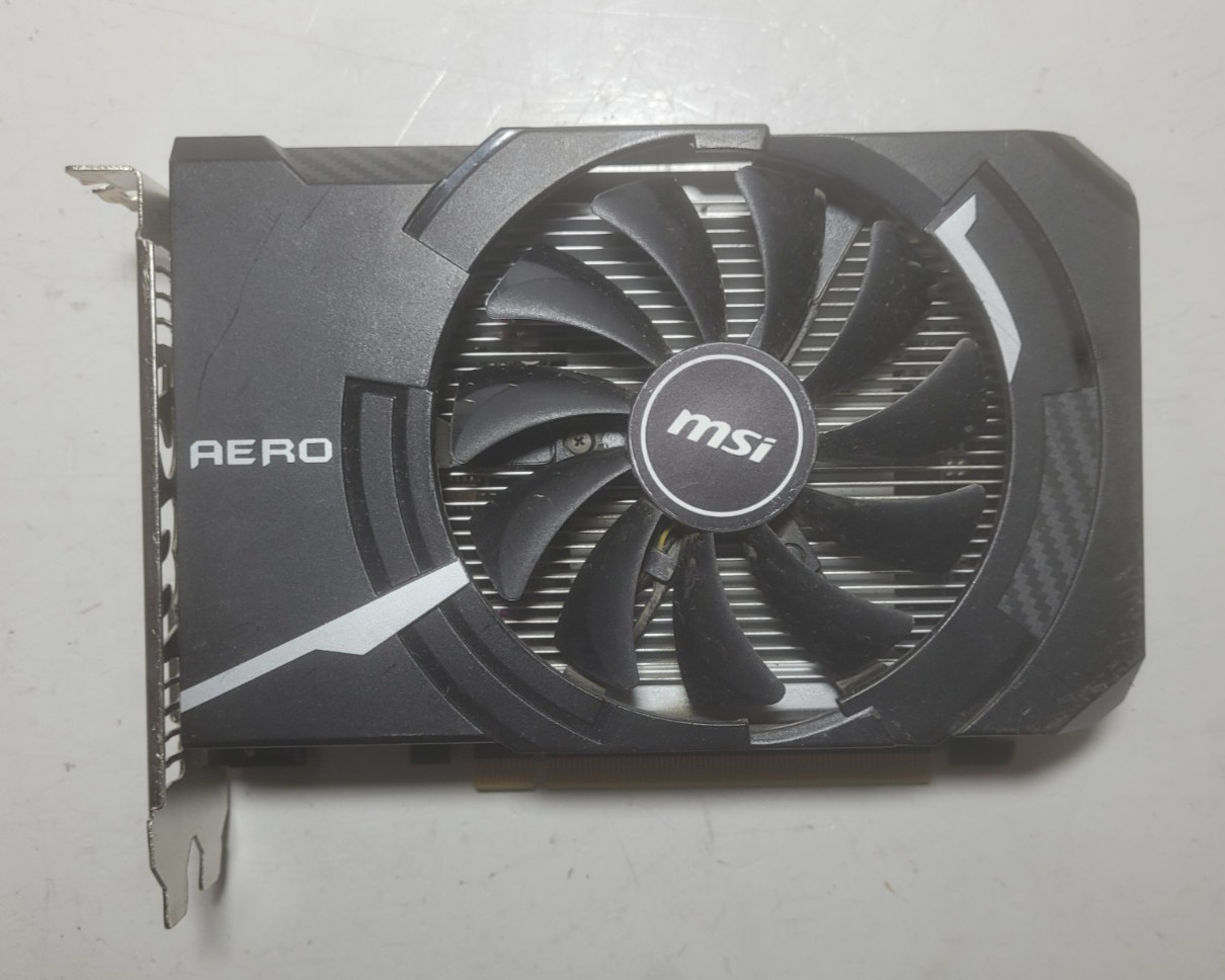 MSI Radeon RX 560 AERO ITX 4G OC 4GB GDDR5 Graphics Card #0658