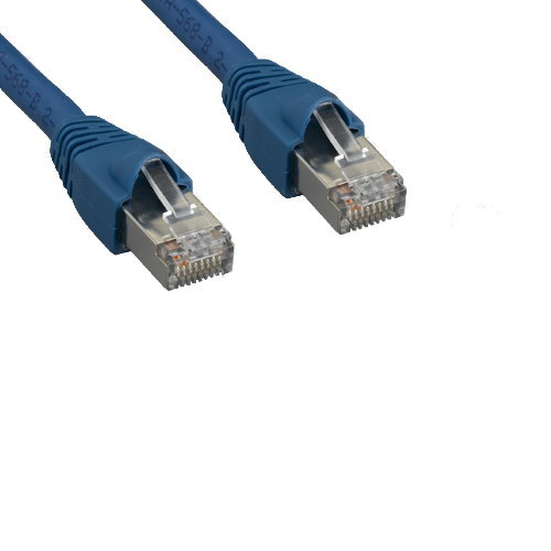 1'-25' CAT6a STP Shielded Patch Cable 600MHz 10Gbps 24 AWG Ethernet RJ45 Network