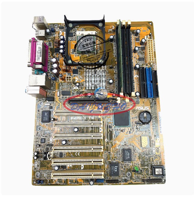 Used 1PCS Asus P4PE-X TE motherboard test