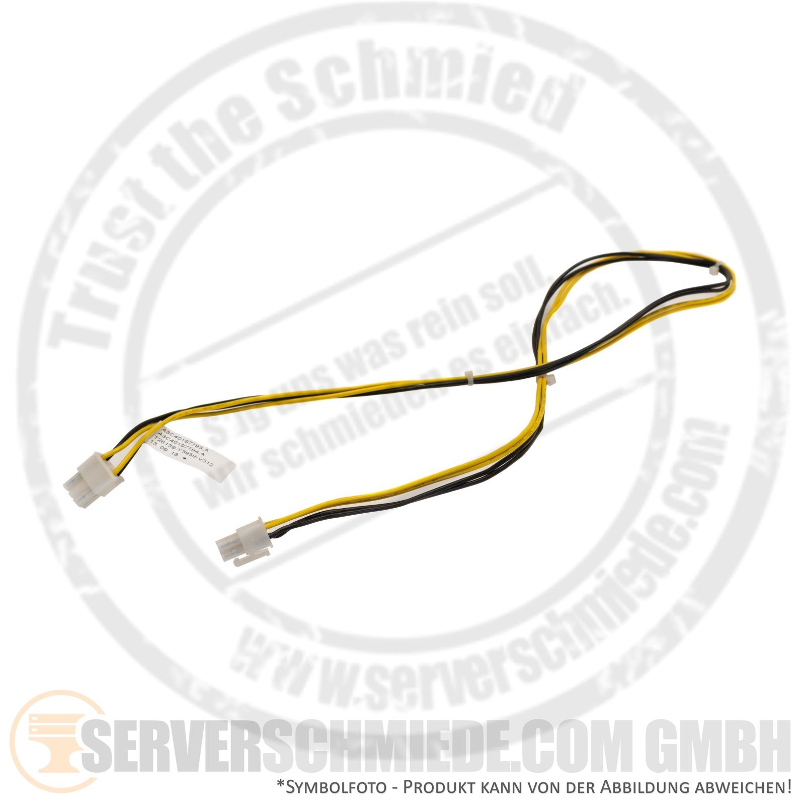 Fujitsu 80cm GPU Power Cable 1x ATX-12V 4-Pin to 1x PCIe 6-pin A3C40197793
