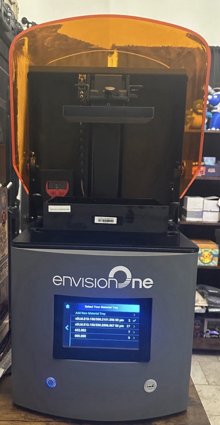 ETEC Envision One cDLM Industrial 3D Printer Complete 67 Hrs W/ Curing Station