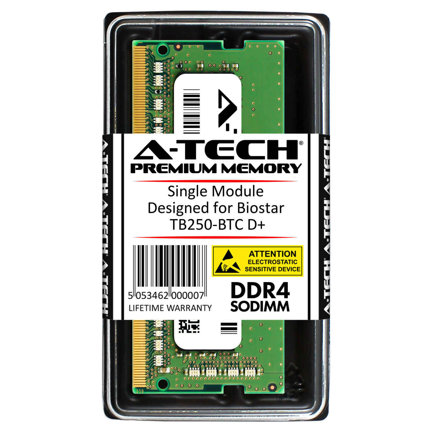 8GB DDR4-2400 Biostar TB250-BTC D+ Memory RAM