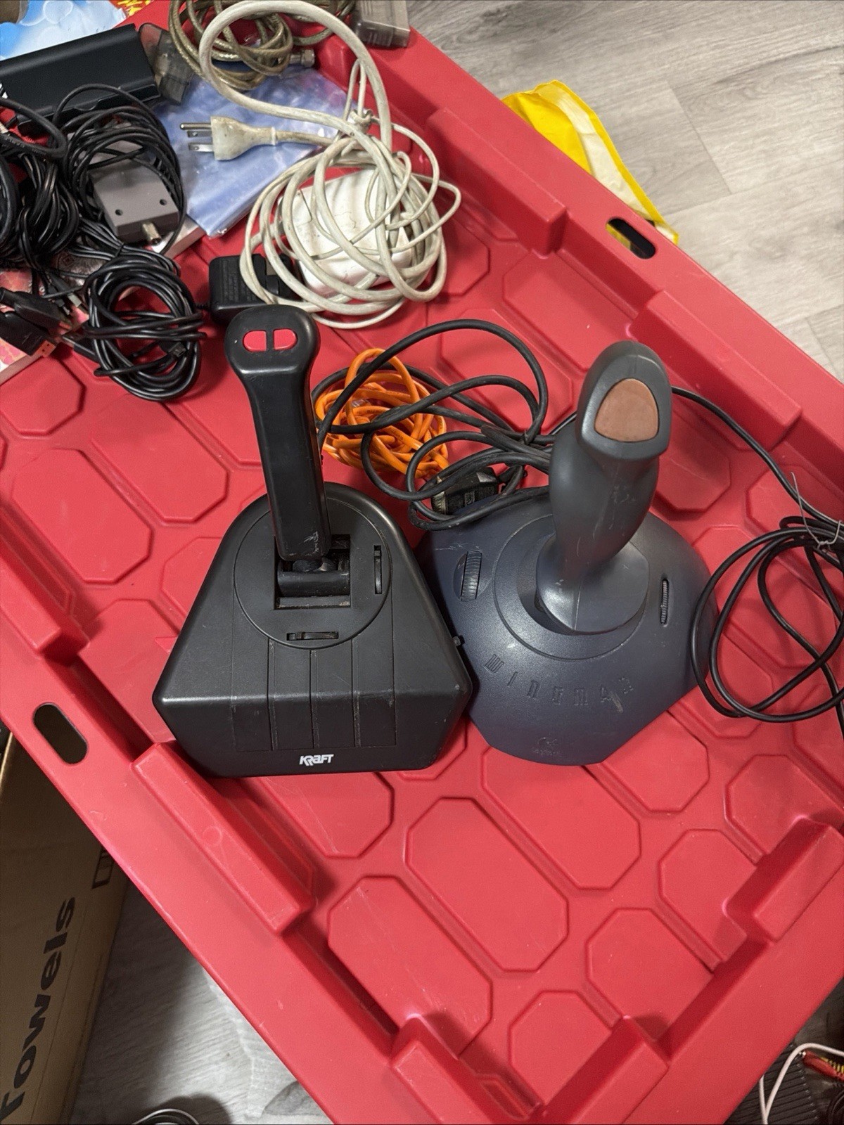 Kraft Thunderstick Joystick for Vintage And  Logitech Wingman warrior