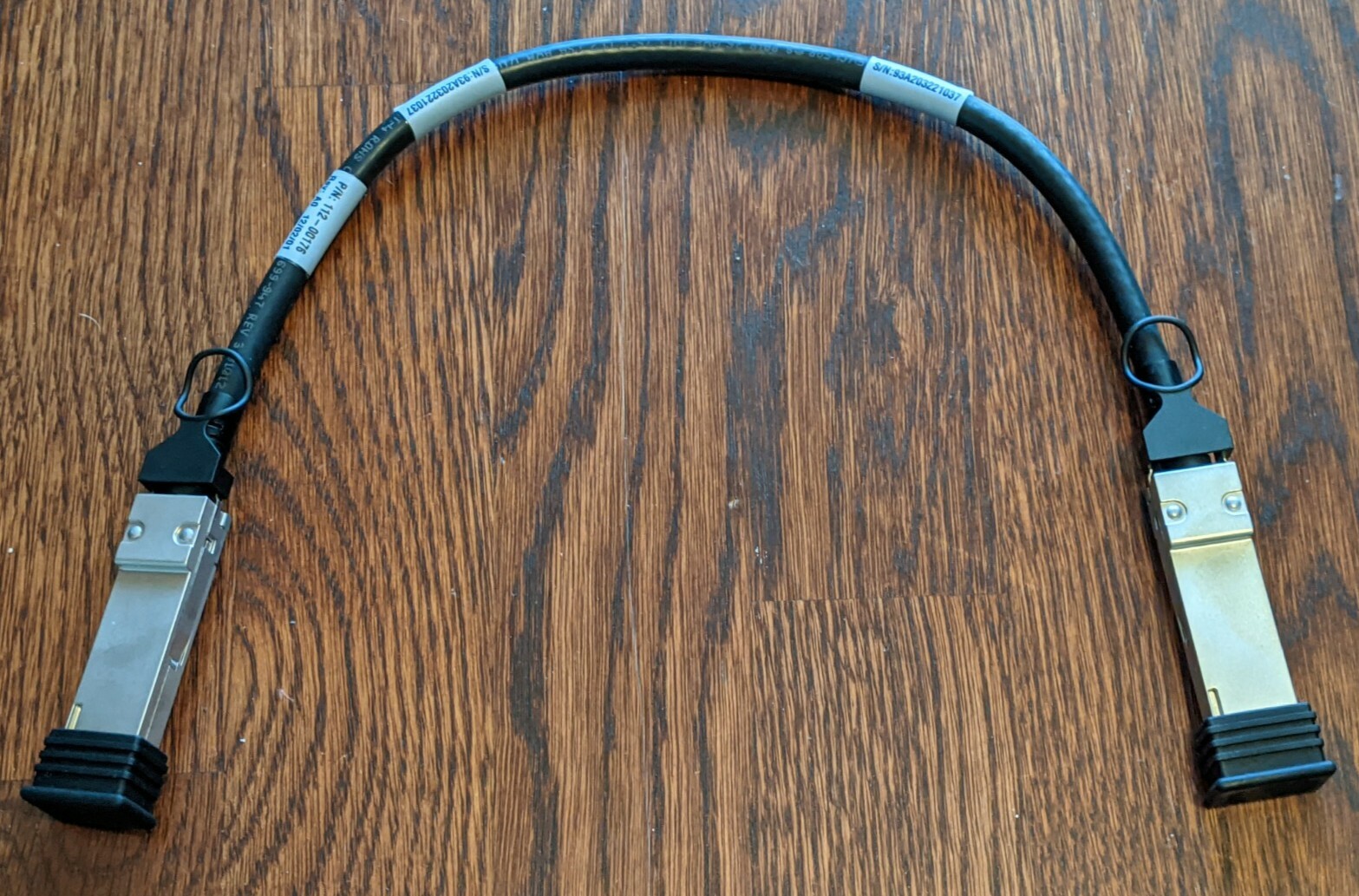 NetApp Molex 112-00176 73929-0018 QSFP-QSFP 0.5M External SAS Cable X6557-R6