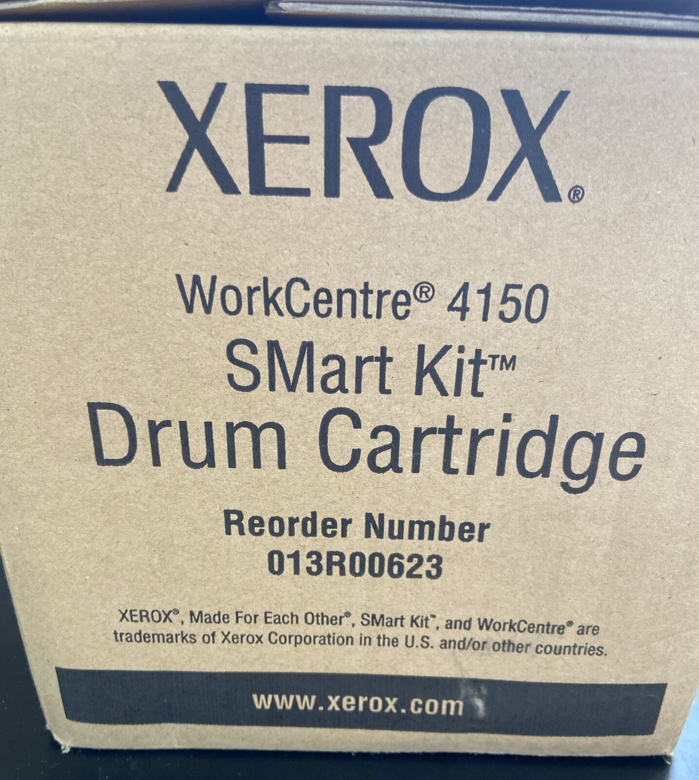 Xerox Smart Kit Drum Cartridge-013R00623, For WorkCentre 4150, NEW IN SEALED BAG