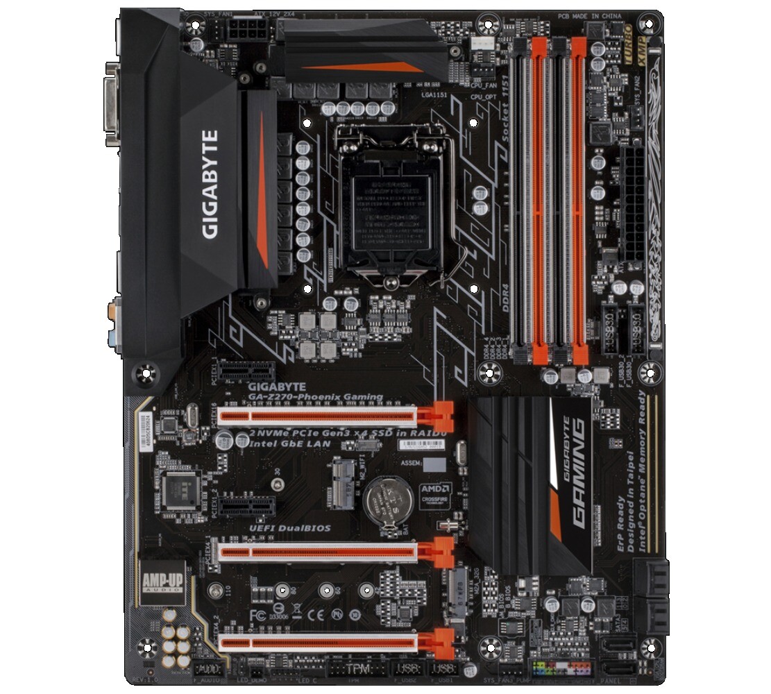 Gigabyte GA-Z270-Phoenix Gaming Z270 Socket LGA 1151 Support CPU I7 Motherboard