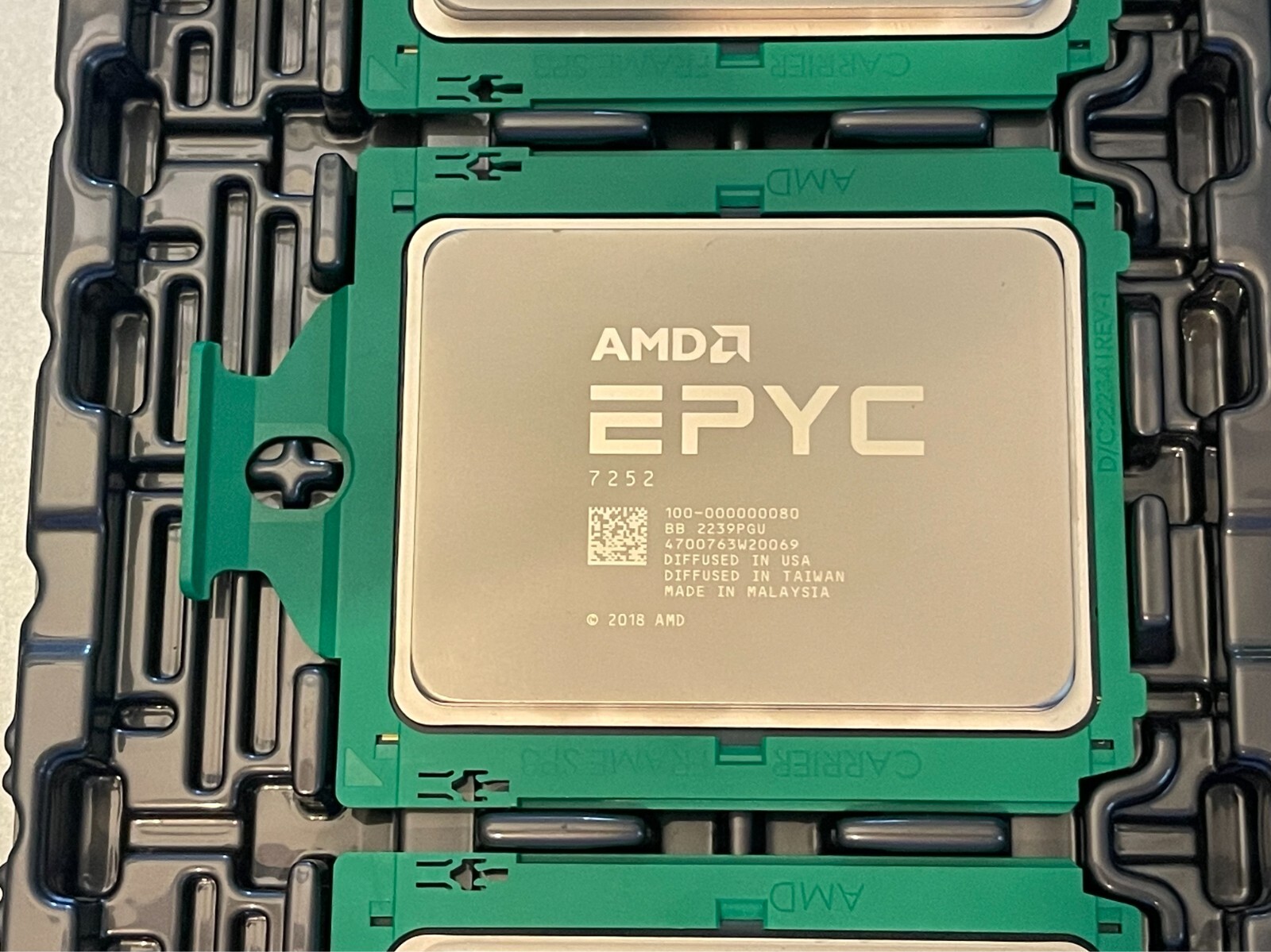 DELL  Locked AMD EPYC 7252 CPU Processor 8 Core 3.10GHz 64MB CACHE 120W sp3 DDR4
