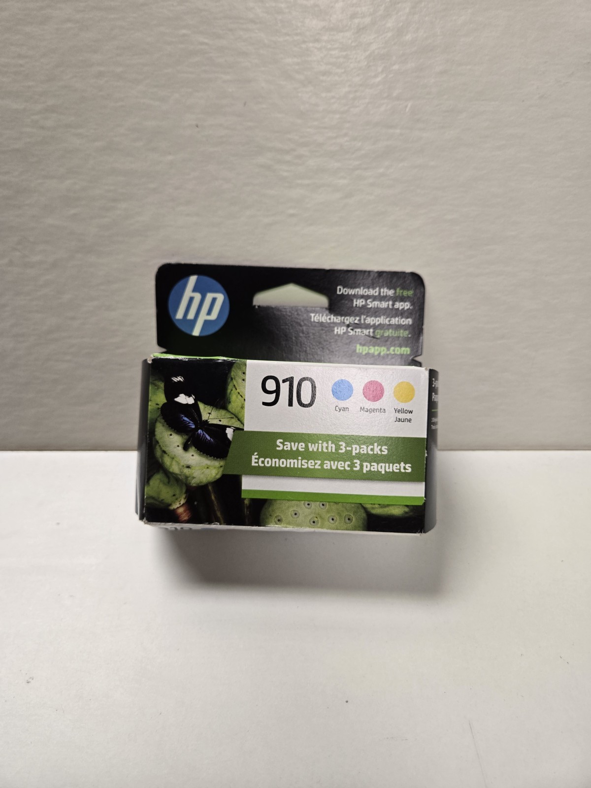 Genuine HP 910 (3-Pack Combo) Ink Cartridges ~New in Box Exp 11/2026