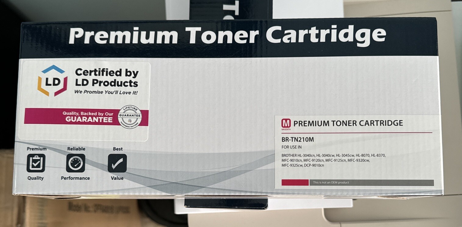 Brother TN210M Magenta Toner Cartridge