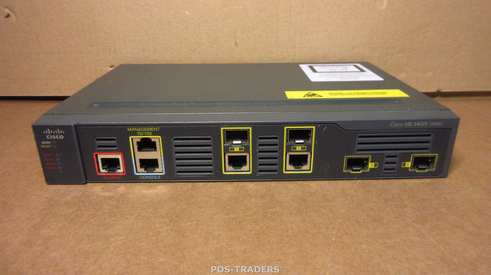 Cisco ME-3400EG-2CS-A v05 3400E Metro Managed Gigabit 4x SFP Switch EXCL EARS