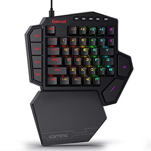 K585 42-Key One-Handed RGB Mechanical Gaming Keypad Macro Wired USB-C Clicky