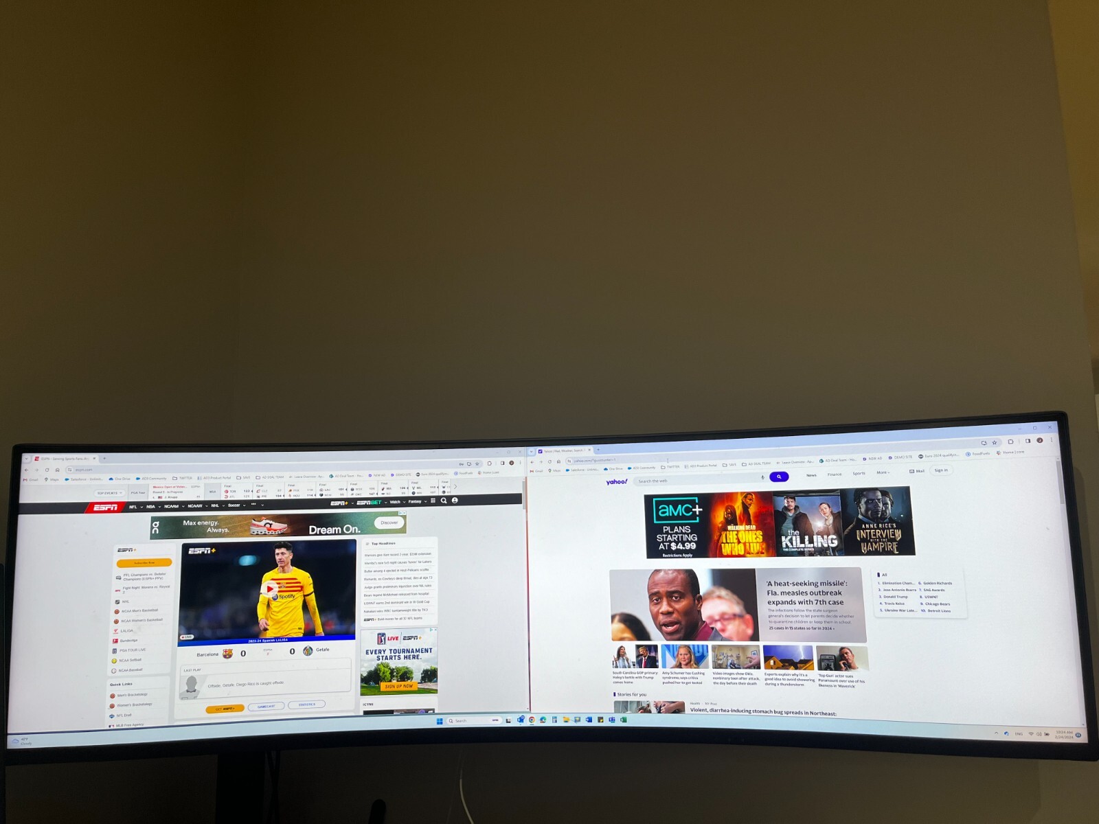 Samsung C49J890DKN 49 inch Curved VA LCD Monitor