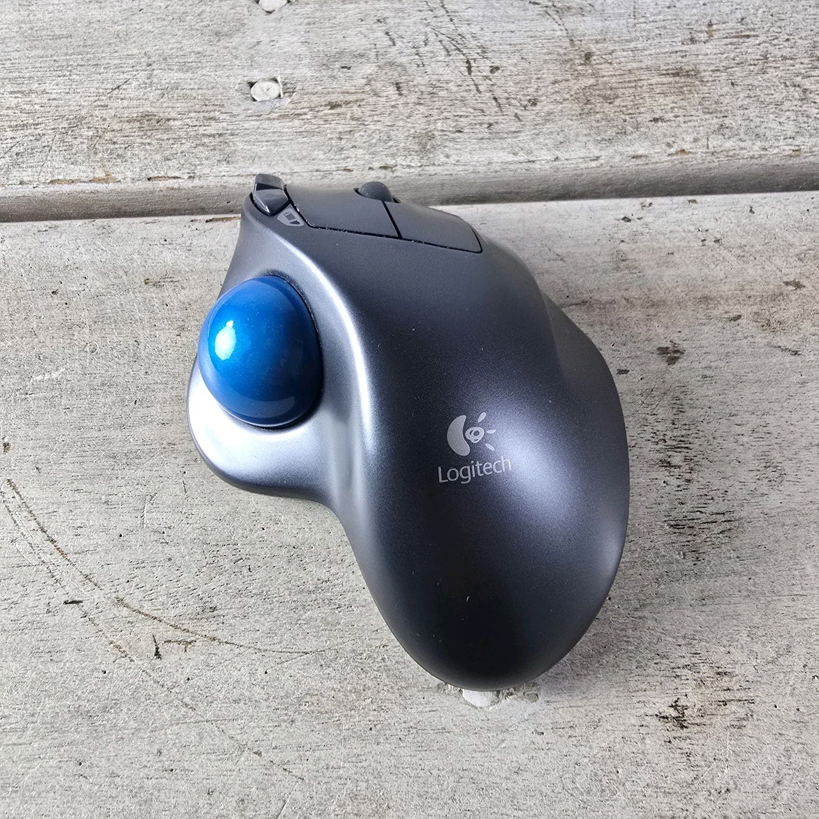 Logitech M570 Wireless Trackball Mouse W/ Receiver tested