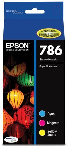 GENUINE Epson 786 T786520-S DURABrite Ultra Standard-Capacity Color OEM 