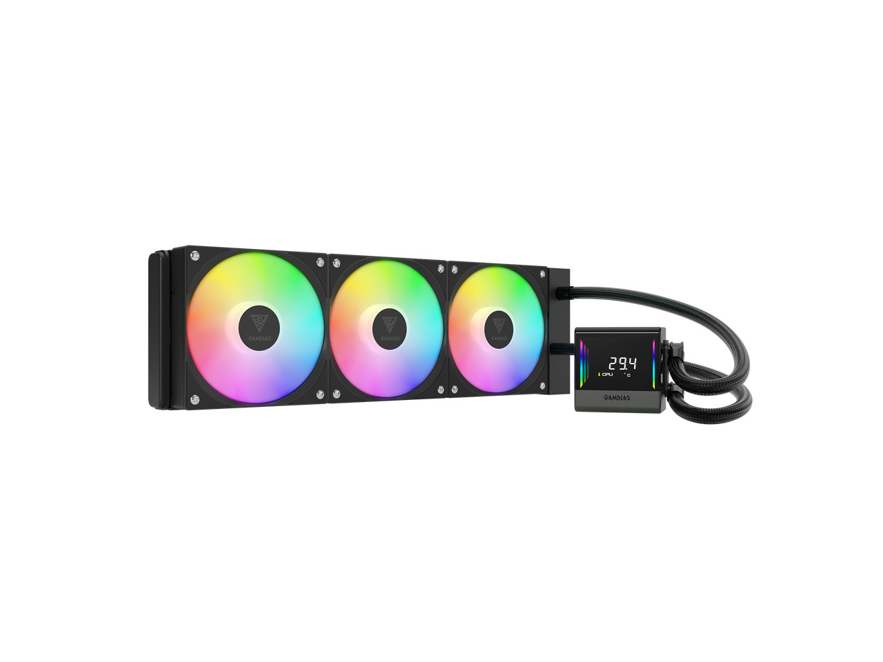 GAMDIAS CHIONE E4-360 360mm AIO CPU Liquid Cooler