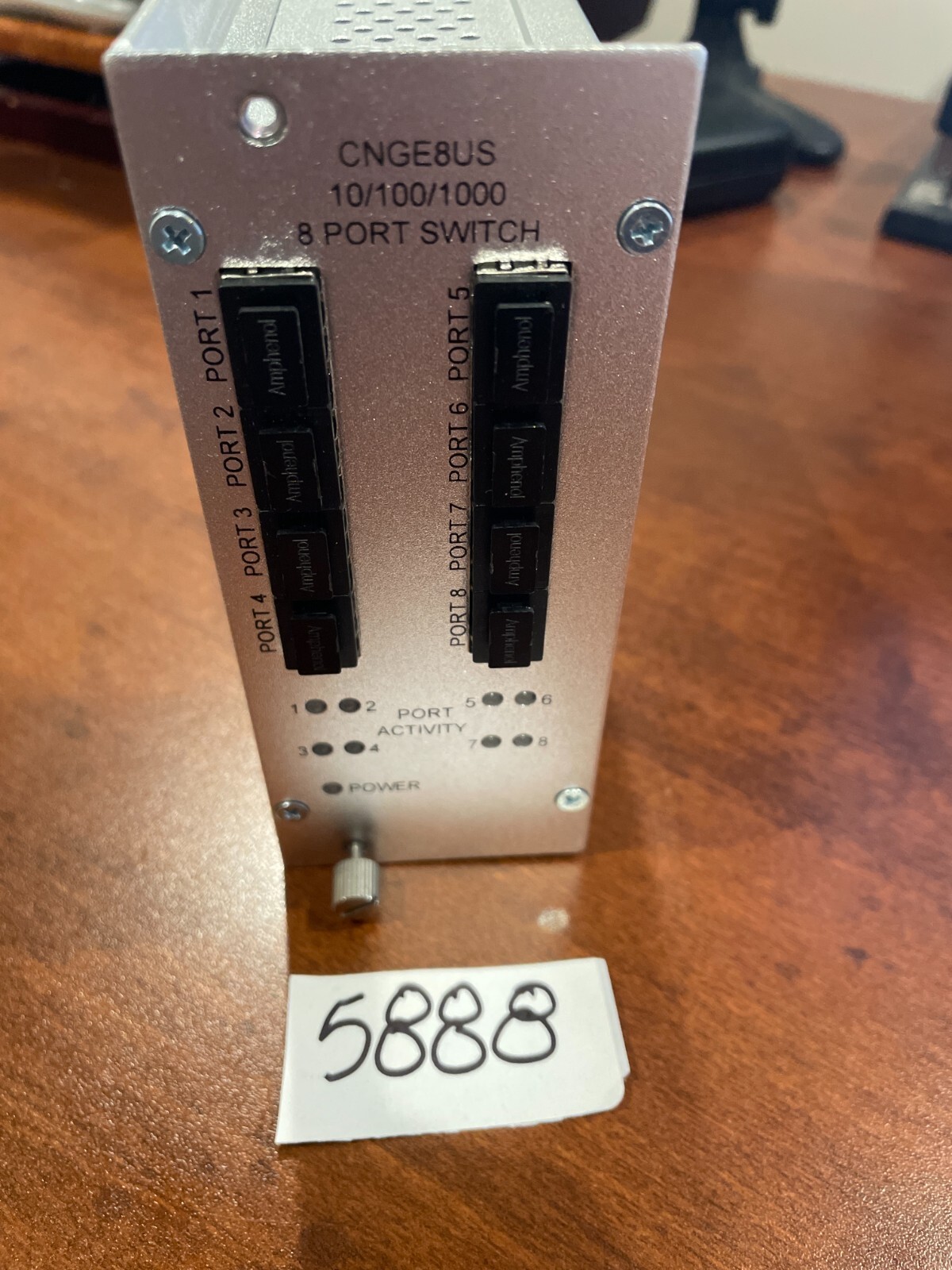 COMNET CNGE8US 8 PORT SWITCH USED GREAT SHAPE